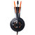 硕美科（SOMIC）G925 头戴式电脑耳麦 电竞游戏耳机 黑橙色第3张高清大图