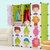索尔诺宝宝衣柜儿童收纳柜婴儿储物柜整理塑料卡通组装衣物收纳箱(果绿色 12门12格 M120802)第3张高清大图