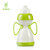 vieco绿糖进口植物宝宝奶瓶 婴儿 新生儿宽口径防吐奶防摔奶瓶 280ml(绿色 田园系列植物奶瓶280ml)第5张高清大图