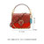 蔻驰 COACH 女士专柜款 BEAT系列 红色多色拼色涂层帆布配皮手提单肩包斜挎包(C2449 B4S9J)第2张高清大图
