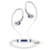 SENNHEISER/森海塞尔 OCX685i 运动耳机挂耳式耳机入耳式防水耳机(白色)第2张高清大图