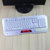 升派 狼蛛 灵刃 104键机械键盘电脑台式笔记本保护膜贴套罩(104键透明232)第5张高清大图