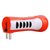 雅格YG-3208 LED充电式手电筒（红色）第4张高清大图