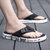 CaldiceKris（中国CK）夏季新款潮流时尚凉人字拖鞋CK-X1912(黑色 38)第5张高清大图