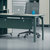 艾诺狄斯 现代简约工作台办公桌椅组合办公卡座人造板单人位办公家具(苏香桐六人位 默认)第4张高清大图