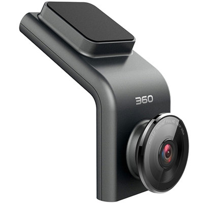 360 J635 行车记录仪G300 高清夜视 迷你隐藏 无线测速电子狗 一体化设计 黑色