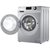 海尔（Haier）G100628BKX12S 10公斤全自动变频滚筒洗衣机(银灰色 滚筒)第3张高清大图