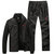 耐克NIKE男士运动套装秋冬保暖加绒运动服(黑色红勾 3XL)第2张高清大图