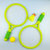 翱康儿童羽毛球拍幼儿园运动网球拍套装男女孩亲子互动玩具体育礼物惊喜(浅森绿【2拍 2球】-网兜装)第6张高清大图