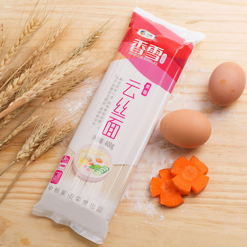 国美自营香雪麦香云丝面400g