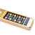 西默（ximo）XMSH-L2 滑盖门锁（指纹 密码 MF卡 机械钥匙 手机APP五种开锁方式） 金色第4张高清大图