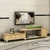 京好 电视柜地柜 现代简约环保中式客厅家具组合柜EF120(A款白+黑(黑斗) 送到市物流点自提)第3张高清大图