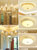 全屋灯具套餐组合三室两厅欧式吊灯水晶客厅灯奢华大气卧室餐厅灯(D790-10不含光源 默认版本)第5张高清大图