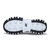 Skechers斯凯奇2017新款熊猫鞋D‘lites系列拼接休闲运动女鞋11914(黑色/银色 35)第5张高清大图
