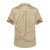 夏装新款战地吉普AFSJEEP纯棉短袖男士衬衫 8625宽松大码半袖衬衫(宝蓝色 XL)第5张高清大图