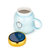 带盖加杯刷镜面办公杯茶杯咖啡杯水杯陶瓷杯情侣马克杯(NOKA-10645蓝 默认)第4张高清大图