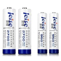 雷摄（LEISE） 5号AAX2/7号AAAX2镍氢高容量可充式电池适用于：数码相机/学习机/MP3/剃须刀/电动玩具