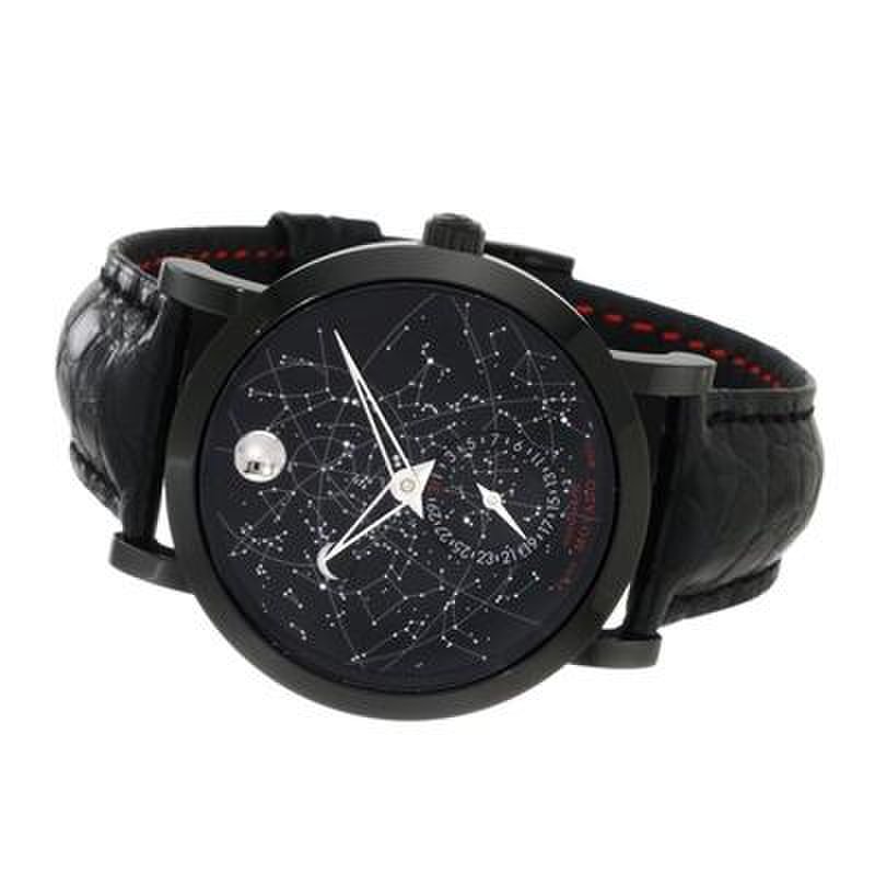 摩凡陀 movado 瑞红系列自动机械男表 0606563 星空限量版