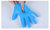 一次性丁腈100只PVC乳胶食品级餐饮厨房橡胶耐用加厚防水丁晴手套(L 蓝色加厚耐用型【100只装】)第5张高清大图
