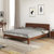 佐菲亚 北欧实木床1.5米1.8米主卧双人床小户型橡胶木经济单人婚床(单床 1.5米)第2张高清大图