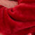 禧多屋珊瑚绒法兰绒长袖睡袍女士浴袍加厚睡衣家居服(酒红)第4张高清大图