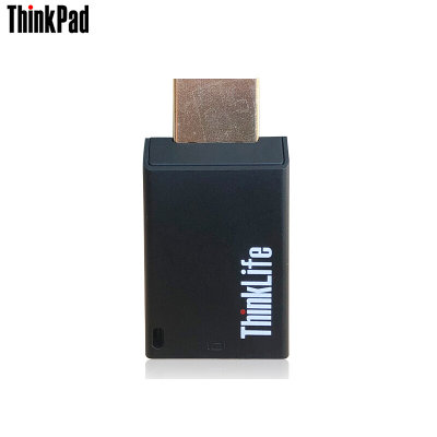 联想 ThinkPad（thinklife） HDMI 转VGA转接头/转接口 高清电视 投影 HDMI 转VGA