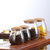卓宜佳居（ZJOY)厨房蘑菇造型精致玻璃储物罐杂粮密封罐食品收纳罐茶叶罐咖啡豆罐子(容量800毫升3只装)第3张高清大图