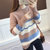 女式时尚针织毛衣9357(粉红色 均码)第5张高清大图