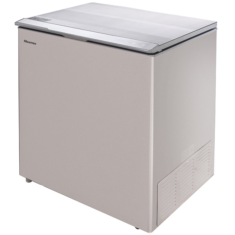海信hisense160升冷柜铜离子净化电脑温控bdbc160ngt伯雅灰