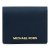 MICHAEL KORS 迈克·科尔斯 MK 女士皮质短款钱包钱夹32T4GTVF2L(深蓝色)第4张高清大图