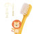 惠百施（EBISU）儿童训练牙刷日本进口宽头细软毛 0.5-3岁/3-6岁/6岁以上 婴幼儿乳牙刷(6岁以上适倍护儿童牙刷1支装)第3张高清大图