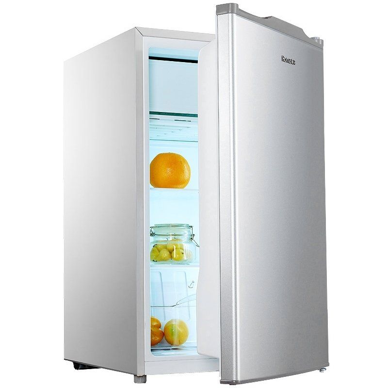 奥马homabc115cr115升l单门冰箱银色小巧便捷节能省电