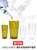 亚克力杯子餐厅茶水杯磨砂塑料防摔啤酒杯饮料杯果汁杯商用奶茶杯(透明 300ml 7028 透明)第2张高清大图