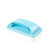 菲特美莱(Feitemeilai) 双轮静电除毛刷 除尘清洁刷床刷 多功能吸毛刷衣物粘毛器(蓝色 16*9*7cm)第3张高清大图