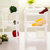 小号三角形浴室置物架落地储物架层架塑料卫生间杂物架厨房收纳架(三层三角绿)第5张高清大图