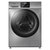 美的（Midea） 10公斤 全自动滚筒洗衣机  大容量变频家用洗衣机 双重蒸汽 除菌除螨MG100-1233WDY银色第2张高清大图