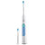 飞利浦电动牙刷HX6616 声波震动成人电动牙刷充电式 成人舌苔刷(浅蓝色 热销)第4张高清大图