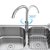 华帝卫浴 304不锈钢 洗菜盆 拉丝工艺水槽 双槽套装H-A2021(78)-Q.1第3张高清大图
