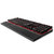 机械键盘 有线键盘 游戏键盘 108键RGB背光键盘  黑色 樱桃青轴(商家自行修改 商家自行修改)第4张高清大图
