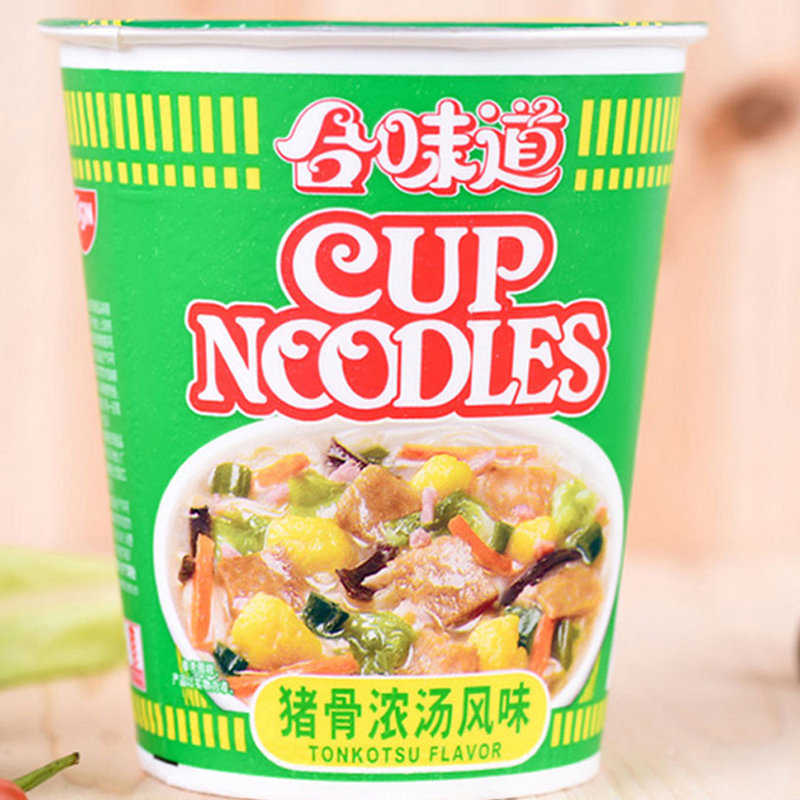 国美自营日清合味道猪骨浓汤风味86克