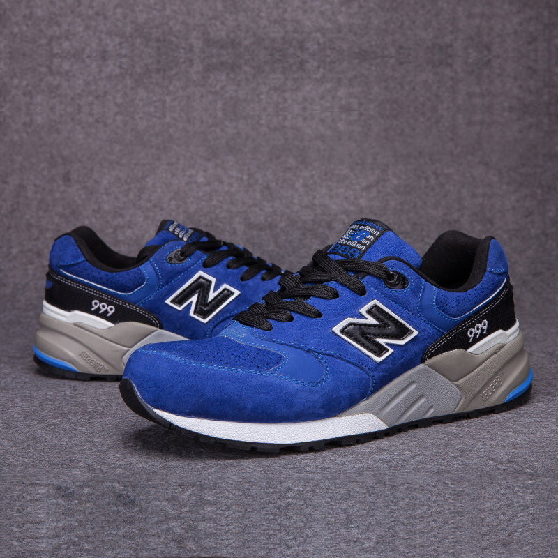 新百伦nbml999男鞋女鞋运动鞋情侣跑步鞋樱花系列宝蓝黑43