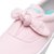 Skechers斯凯奇2020夏季一脚蹬懒人鞋女士蝴蝶结板鞋帆布鞋74141(粉红色 35.5)第3张高清大图