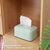 纸巾盒家用抽纸盒卧室卫生纸盒客厅茶几塑料多功能收纳盒手机支架(北欧绿)第3张高清大图