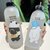 大容量1000ml塑料吸管水杯女男学生韩版可爱杯子ins便携耐热水瓶(透明白熊1000ML)第2张高清大图