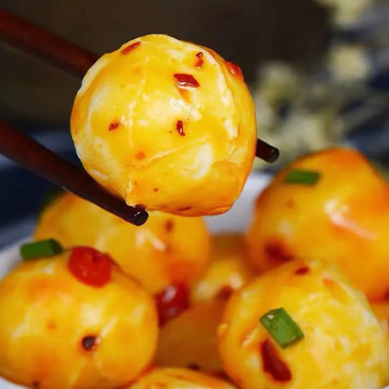 小鱼蛋蛋鱼丸零食辣味零食小包装即食海味辣小吃休闲食品30包