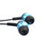 三星（SAMSUNG） SHE-C10BB 立体声有线耳机（蓝黑色）第3张高清大图