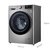 LG洗衣机FY95TX4碳晶银 9.5KG大容量 纤薄机身 蒸汽除菌 人工智能DD变频直驱电机第3张高清大图