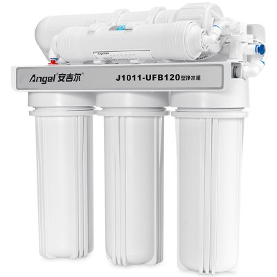 安吉尔（angel）J1011-UFB120超滤净水机（白色 超滤膜 五级过滤 直饮 免费上门安装）