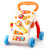 学步车 手推车宝宝助步车儿童多功能学走路礼物 1-3岁婴儿玩具(手推车-粉色)第3张高清大图