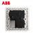 ABB开关插座面板德逸系列白色86型五孔插座二三极墙壁电源插座10只装AE205*10第4张高清大图